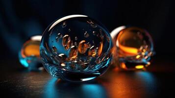 glassmorphism style, Image photo