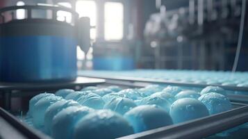 Production of detergent, image photo