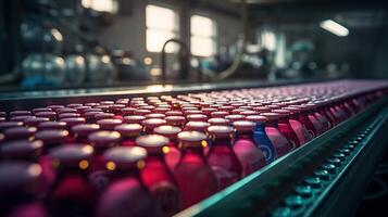 bottle manufacturing facility, image photo