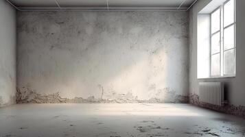 White plastered wall background, Image photo