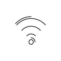 Wifi, networking vector icon illustration