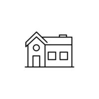 house vector icon illustration