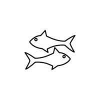 aquarium sign vector icon illustration