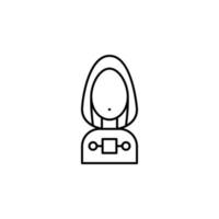 anonymity, block chain vector icon illustration