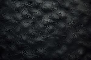 resumen modelo con negro cuero textura antecedentes con nubes foto, en el estilo de 8k resolución, oscuro y misterioso, generar ai foto