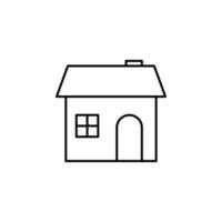 house vector icon illustration
