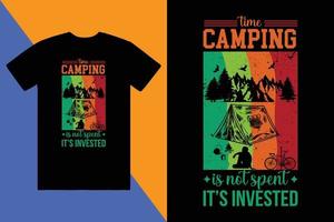 creative adventure, mountain, outdoor, camping, custom logo tshirt design vector