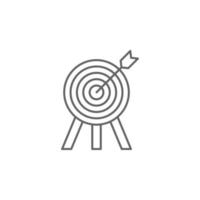 Medieval, target vector icon illustration