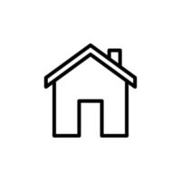 house vector icon illustration