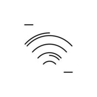 Wifi, networking vector icon illustration