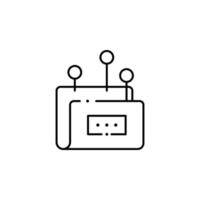 network, internet technology vector icon illustration