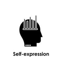 had, chart, self-expression vector icon illustration