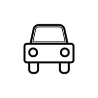 car vector icon illustration