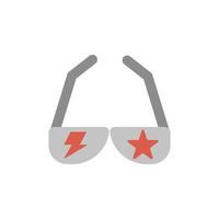 Sunglasses vector icon illustration