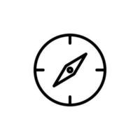 compass vector icon illustration