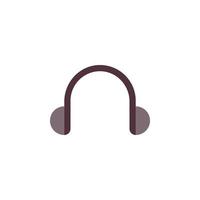 headphones vector icon illustration