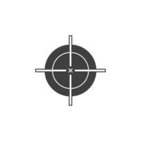 target vector icon illustration