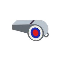 fan whistle vector icon illustration