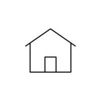 house vector icon illustration