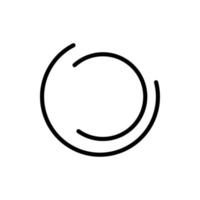 loading circles vector icon illustration