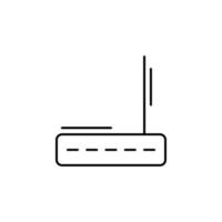 Router, networking vector icon illustration