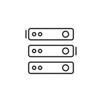 Router, networking vector icon illustration