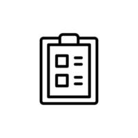 Check list, manufacturing vector icon illustration