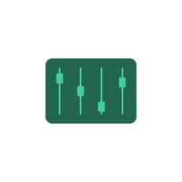 mixer vector icon illustration