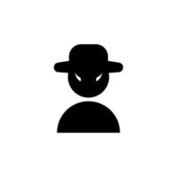 hacker vector icon illustration