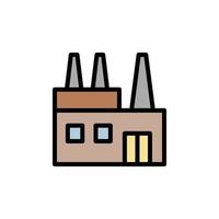 Industry, manufacturing vector icon illustration