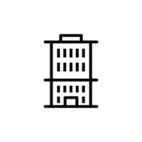 residential building vector icon illustration