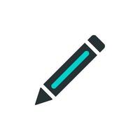 a pen vector icon illustration