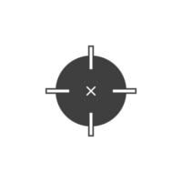 target vector icon illustration