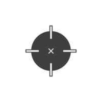 target vector icon illustration