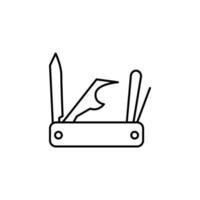 jackknife vector icon illustration