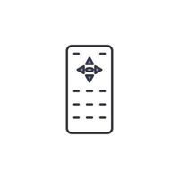 remote controller vector icon illustration