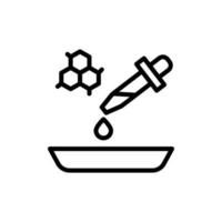 Puppet, plate, molecule vector icon illustration