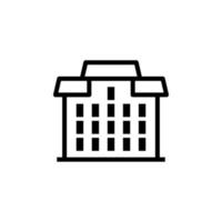 building vector icon illustration