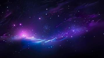galaxy space wallpaper, in the style of dark violet and light violet, realistic usage of light and color, richly colored skies, realistic textures, generat ai photo