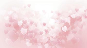 pink hearts on a background, in the style of subtle color gradations, ai yazawa, romantic scenes, light red, lovecore, yukimasa ida, generat ai photo