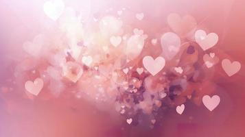 pink hearts on a background, in the style of subtle color gradations, ai yazawa, romantic scenes, light red, lovecore, yukimasa ida, generat ai photo