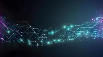 Background technology, futuristic, circuit lines, digital cyberspace, and data network connections, generat ai photo