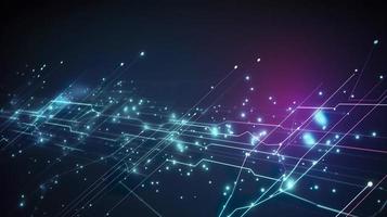 Background technology, futuristic, circuit lines, digital cyberspace, and data network connections, generat ai photo