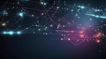 Background technology, futuristic, circuit lines, digital cyberspace, and data network connections, generat ai photo