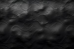 abstract pattern with black leather texture background with clouds photo, in the style of 8k resolution, dark and eerie, generate ai photo