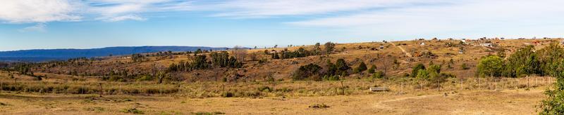 Panoramic view of Villa Yacanto, province of Cordoba photo