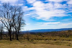 panorámico ver de villa yacanto, provincia de córdoba foto