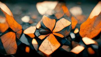 close up of a bunch of wooden blocks. . photo