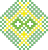 illustration vector graphic of abstract pixels shape good for graphic design