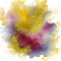 Abstract multicolor paint splash explosion on black background, Abstract swirling background, photo